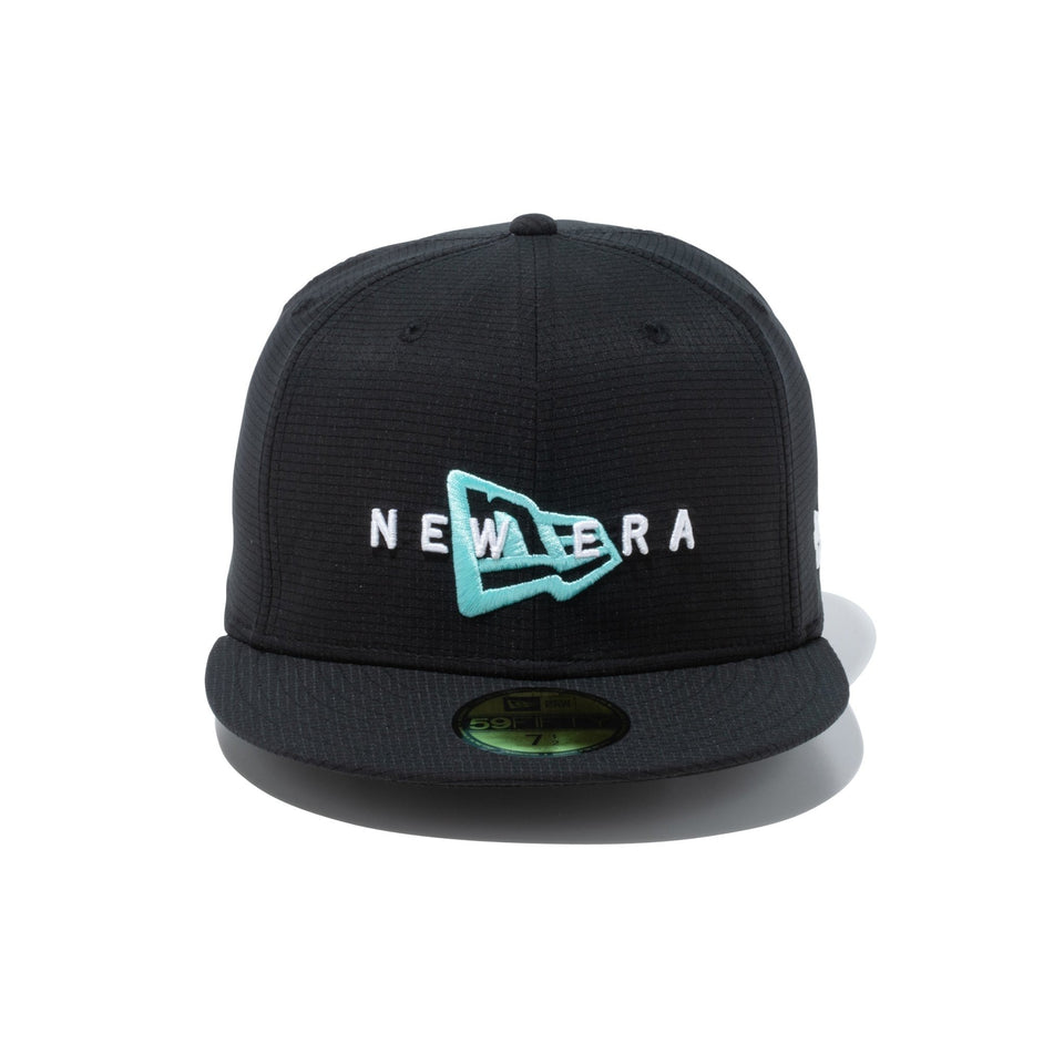 59FIFTY Performance Cap パフォーマンスキャップ ブラック × スノーホワイト/シーグラス【Performance Apparel】 - 13516098-700 | NEW ERA ニューエラ公式オンラインストア