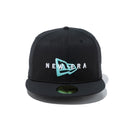 59FIFTY Performance Cap パフォーマンスキャップ ブラック × スノーホワイト/シーグラス【Performance Apparel】 - 13516098-700 | NEW ERA ニューエラ公式オンラインストア