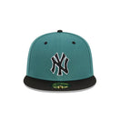 59FIFTY Pine & Black ニューヨーク・ヤンキース パインニードルグリーン グレーアンダーバイザー - 13518078-700 | NEW ERA ニューエラ公式オンラインストア