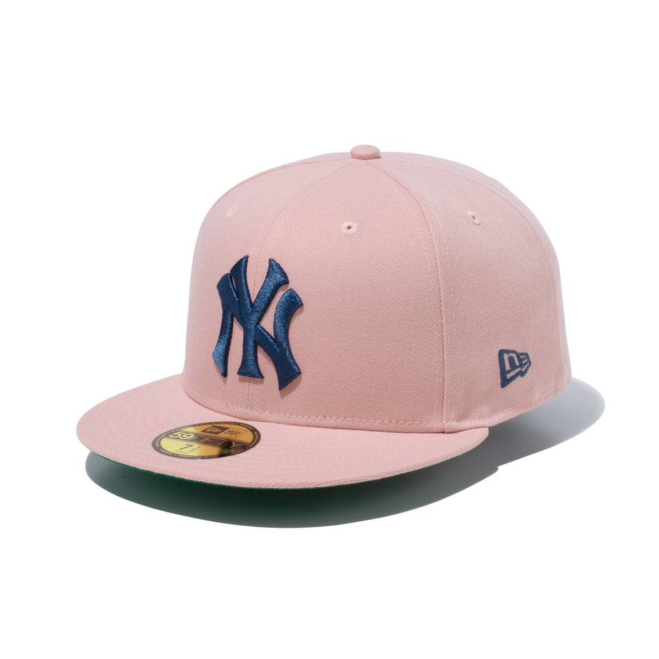 59FIFTY Pink Rouge クーパーズタウン ニューヨーク・ヤンキース ピンク - 13513422-700 | NEW ERA ニューエラ公式オンラインストア