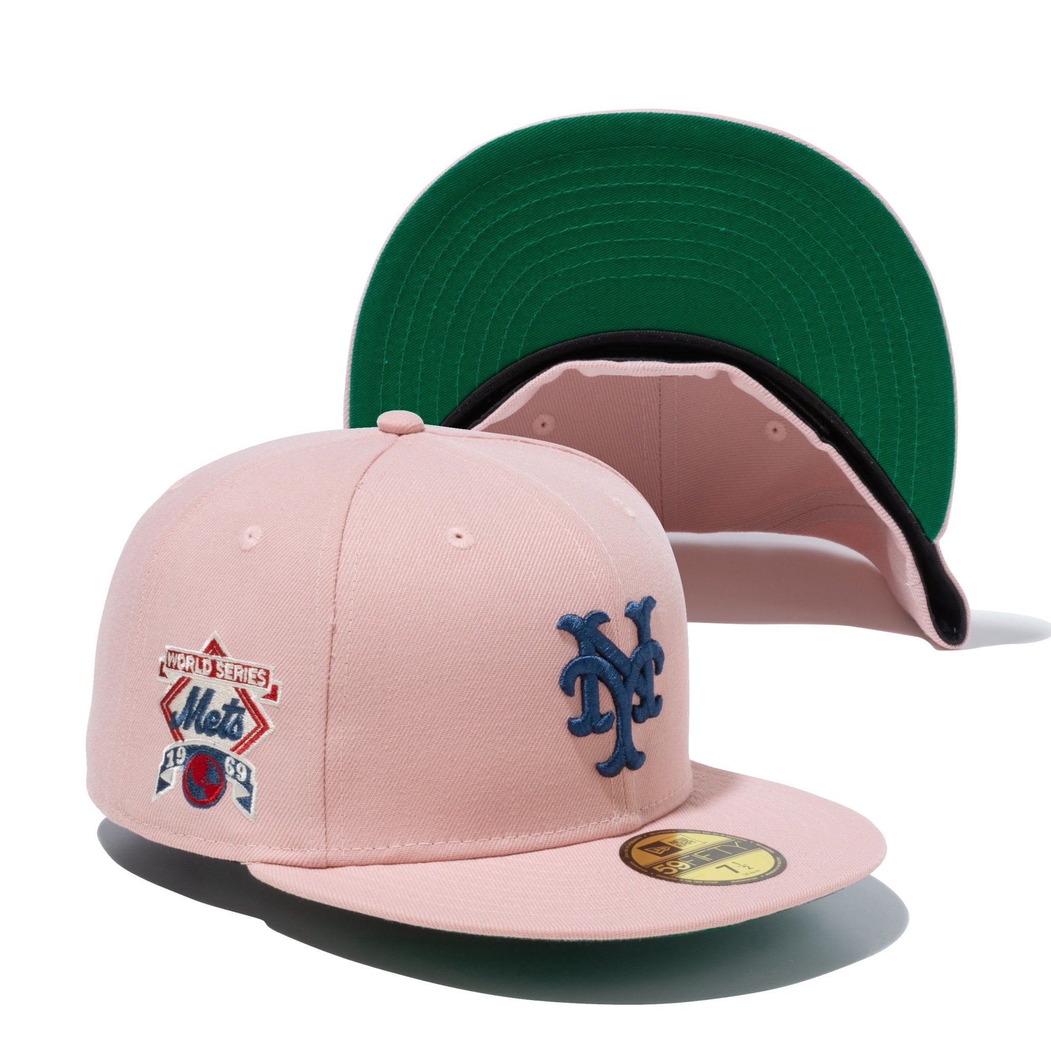 59FIFTY Pink Rouge クーパーズタウン ニューヨーク・メッツ ピンク ...