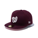 59FIFTY Pink Under Visor ワシントン・ナショナルズ マルーン ピンクアンダーバイザー - 14334334-700 | NEW ERA ニューエラ公式オンラインストア