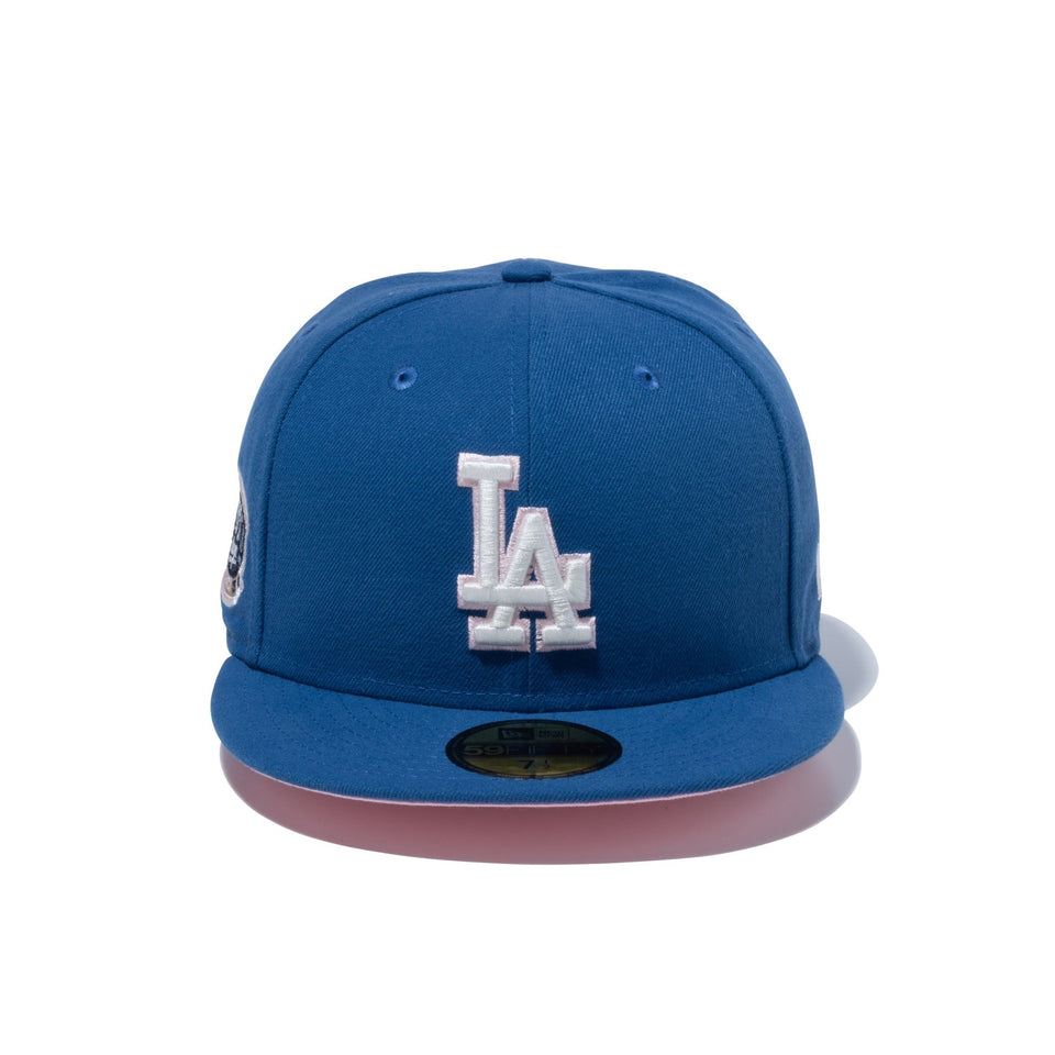 59FIFTY Pink Under Visor ロサンゼルス・ドジャース ライトブルー ピンクアンダーバイザー - 14334346-700 | NEW ERA ニューエラ公式オンラインストア