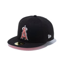 59FIFTY Pink Under Visor ロサンゼルス・エンゼルス ブラック ピンクアンダーバイザー - 14334347-700 | NEW ERA ニューエラ公式オンラインストア