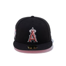 59FIFTY Pink Under Visor ロサンゼルス・エンゼルス ブラック ピンクアンダーバイザー - 14334347-700 | NEW ERA ニューエラ公式オンラインストア