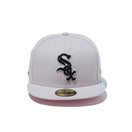 59FIFTY Pink Under Visor シカゴ・ホワイトソックス ストーン ピンクアンダーバイザー - 14334351-700 | NEW ERA ニューエラ公式オンラインストア
