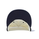 59FIFTY Pinstripe ピンストライプ ニューヨーク・ヤンキース クロームホワイト ネイビーバイザー - 13751130-700 | NEW ERA ニューエラ公式オンラインストア