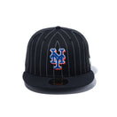 59FIFTY Pinstripe ピンストライプ ニューヨーク・メッツ ブラック - 13751137-700 | NEW ERA ニューエラ公式オンラインストア