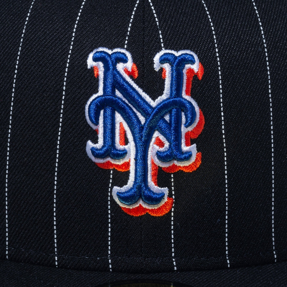 59FIFTY Pinstripe ピンストライプ ニューヨーク・メッツ ブラック - 13751137-700 | NEW ERA ニューエラ公式オンラインストア