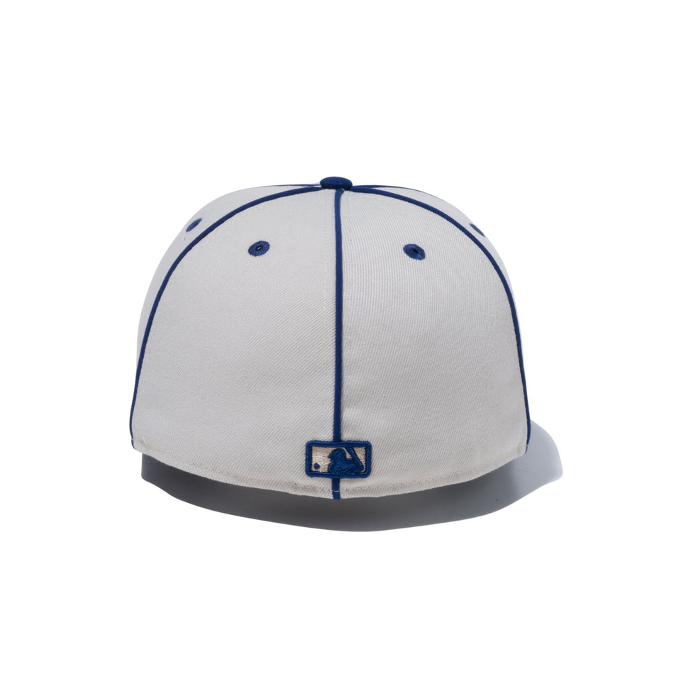 59FIFTY Piping パイピング ロサンゼルス・ドジャース ストーン/ダークロイヤル - 14109900-700 | NEW ERA ニューエラ公式オンラインストア