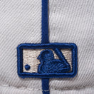 59FIFTY Piping パイピング ロサンゼルス・ドジャース ストーン/ダークロイヤル - 14109900-700 | NEW ERA ニューエラ公式オンラインストア
