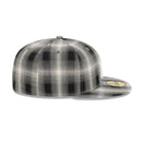 59FIFTY Plaid ニューヨーク・ヤンキース ブラックチェック グレーアンダーバイザー - 13518086-700 | NEW ERA ニューエラ公式オンラインストア