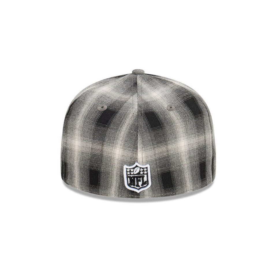 59FIFTY Plaid ラスベガス・レイダース ブラックチェック グレーアンダーバイザー - 13518088-700 | NEW ERA ニューエラ公式オンラインストア