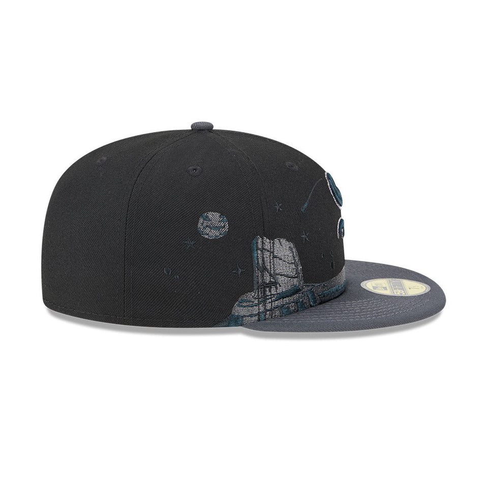 59FIFTY Planetary シカゴ・ホワイトソックス ブラック グレーアンダーバイザー - 13555036-700 | NEW ERA ニューエラ公式オンラインストア