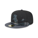 59FIFTY Planetary シカゴ・ホワイトソックス ブラック グレーアンダーバイザー - 13555036-700 | NEW ERA ニューエラ公式オンラインストア