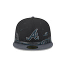 59FIFTY Planetary アトランタ・ブレーブス ブラック グレーアンダーバイザー - 13555037-700 | NEW ERA ニューエラ公式オンラインストア