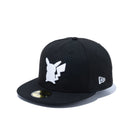59FIFTY Pokemon ポケモン ピカチュウ シルエット ブラック - 12884824-700 | NEW ERA ニューエラ公式オンラインストア