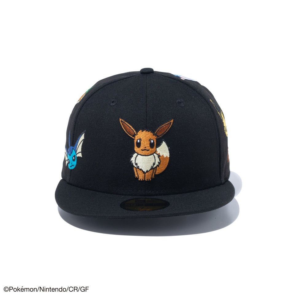 59FIFTY Pokémon ポケモン イーブイフレンズ ブラック - 14124365-700 | NEW ERA ニューエラ公式オンラインストア