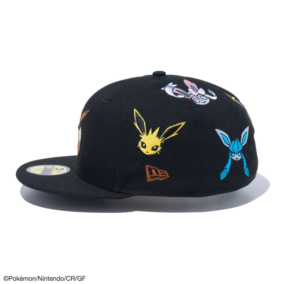 59FIFTY Pokémon ポケモン イーブイフレンズ ブラック - 14124365-700 | NEW ERA ニューエラ公式オンラインストア