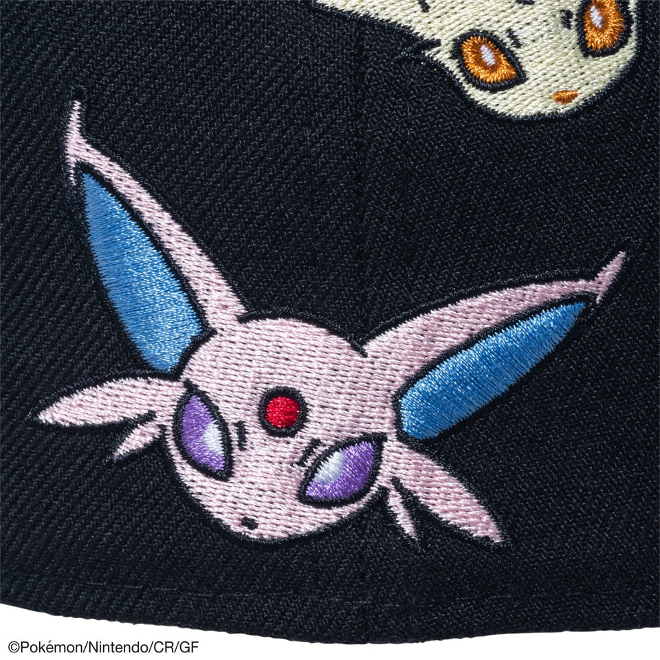 59FIFTY Pokémon ポケモン イーブイフレンズ ブラック - 14124365-700 | NEW ERA ニューエラ公式オンラインストア