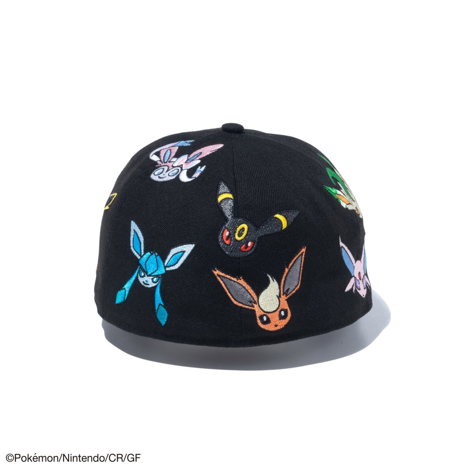 59FIFTY Pokémon ポケモン イーブイフレンズ ブラック - 14124365-700 | NEW ERA ニューエラ公式オンラインストア