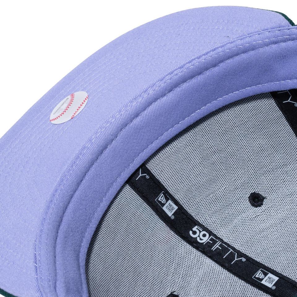 59FIFTY POLAR LIGHTS オークランド・アスレチックス パープルアンダーバイザー - 13470176-700 | NEW ERA ニューエラ公式オンラインストア