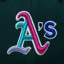 59FIFTY POLAR LIGHTS オークランド・アスレチックス パープルアンダーバイザー - 13470176-700 | NEW ERA ニューエラ公式オンラインストア