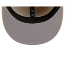 59FIFTY Raffia Front サンディエゴ・パドレス ベガスゴールド グレーアンダーバイザー - 13743510-700 | NEW ERA ニューエラ公式オンラインストア