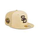 59FIFTY Raffia Front サンディエゴ・パドレス ベガスゴールド グレーアンダーバイザー - 13743510-700 | NEW ERA ニューエラ公式オンラインストア