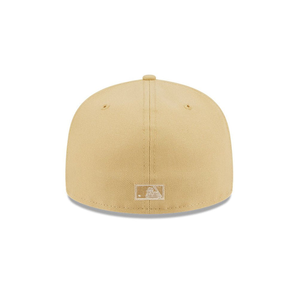 59FIFTY Raffia Front サンディエゴ・パドレス ベガスゴールド グレーアンダーバイザー - 13743510-700 | NEW ERA ニューエラ公式オンラインストア