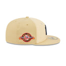 59FIFTY Raffia Front ニューヨーク・ヤンキース ベガスゴールド グレーアンダーバイザー - 13743512-700 | NEW ERA ニューエラ公式オンラインストア