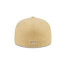 59FIFTY Raffia Front ロサンゼルス・ドジャース ベガスゴールド グレーアンダーバイザー - 13743514-700 | NEW ERA ニューエラ公式オンラインストア