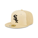 59FIFTY Raffia Front シカゴ・ホワイトソックス ベガスゴールド グレーアンダーバイザー - 13743516-700 | NEW ERA ニューエラ公式オンラインストア