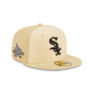 59FIFTY Raffia Front シカゴ・ホワイトソックス ベガスゴールド グレーアンダーバイザー - 13743516-700 | NEW ERA ニューエラ公式オンラインストア