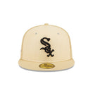59FIFTY Raffia Front シカゴ・ホワイトソックス ベガスゴールド グレーアンダーバイザー - 13743516-700 | NEW ERA ニューエラ公式オンラインストア
