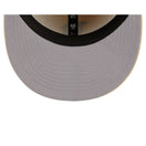 59FIFTY Raffia Front ボストン・レッドソックス ベガスゴールド グレーアンダーバイザー - 13743517-700 | NEW ERA ニューエラ公式オンラインストア