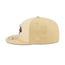 59FIFTY Raffia Front アトランタ・ブレーブス ベガスゴールド グレーアンダーバイザー - 13743518-700 | NEW ERA ニューエラ公式オンラインストア