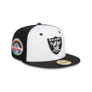 59FIFTY Raiders Pro Bowl Pack ラスベガス・レイダース ホワイト / ブラック ケリーアンダーバイザー - 13518072-700 | NEW ERA ニューエラ公式オンラインストア