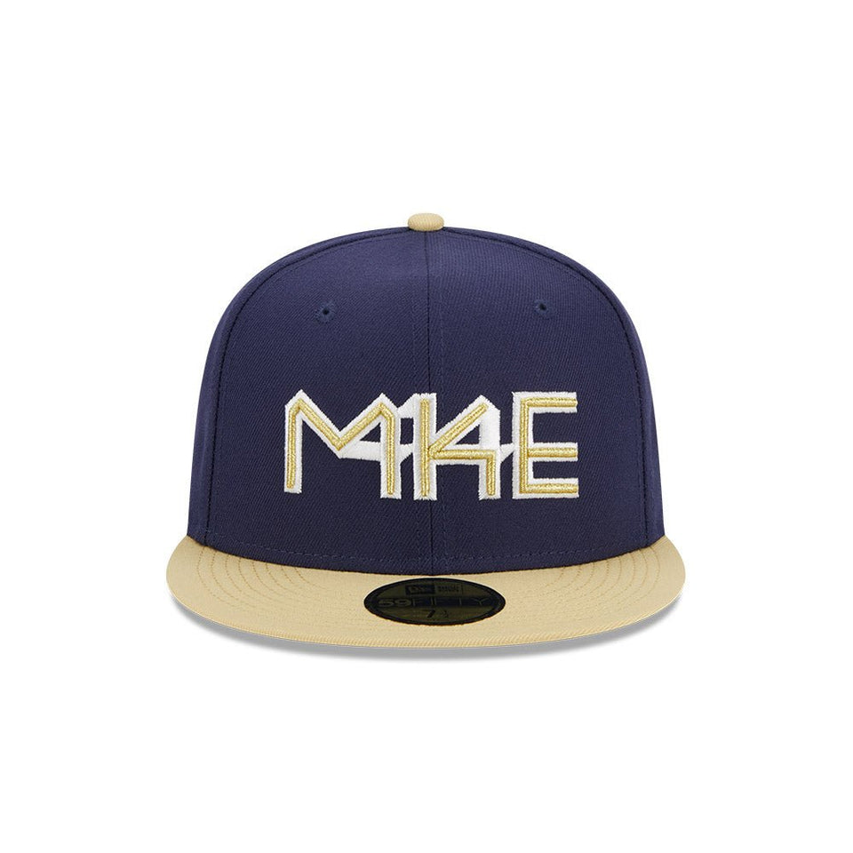 59FIFTY Retro City ミルウォーキー・ブリュワーズ ネイビー