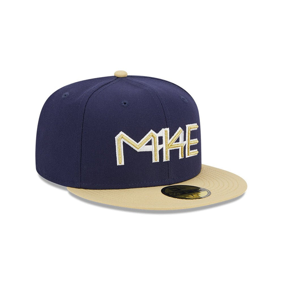 59FIFTY Retro City ミルウォーキー・ブリュワーズ ネイビー - 13774162-700 | NEW ERA ニューエラ公式オンラインストア