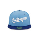 59FIFTY Retro City ロサンゼルス・ドジャース ライトブルー - 13774164-700 | NEW ERA ニューエラ公式オンラインストア