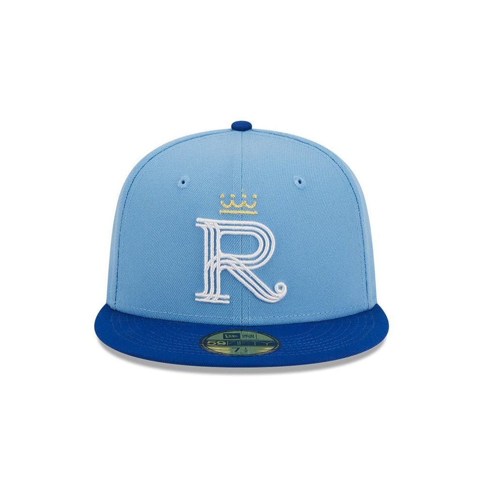 59FIFTY Retro City カンザスシティ・ロイヤルズ ライトブルー - 13774165-700 | NEW ERA ニューエラ公式オンラインストア