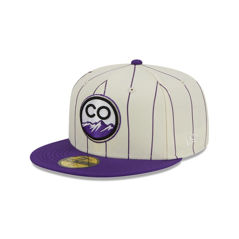 ニューエラ　コロラドロッキーズ　ビンテージ　　帽子 9FIFTY Vintage コロラド・ロッキーズ ブラック × パープル
