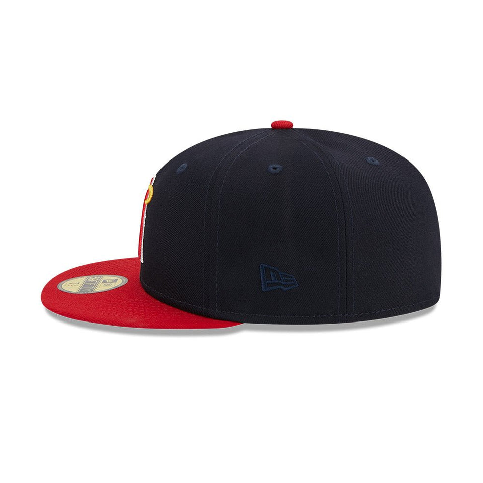 59FIFTY Retro City ロサンゼルス・エンゼルス ネイビー - 13774172-700 | NEW ERA ニューエラ公式オンラインストア