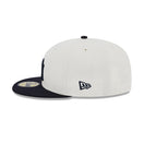 59FIFTY Retro Collection ニューヨーク・ヤンキース クロームホワイト グレーアンダーバイザー - 13497898-700 | NEW ERA ニューエラ公式オンラインストア