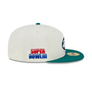 59FIFTY Retro Collection ニューヨーク・ジェッツ クロームホワイト グレーアンダーバイザー - 13497900-700 | NEW ERA ニューエラ公式オンラインストア