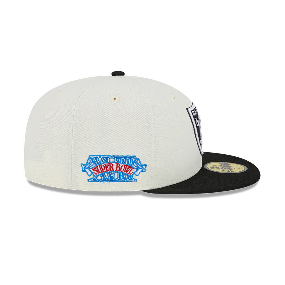 59FIFTY Retro Collection ラスベガス・レイダース クローム