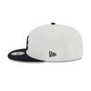 59FIFTY Retro Collection アトランタ・ブレーブス クロームホワイト グレーアンダーバイザー - 13497916-700 | NEW ERA ニューエラ公式オンラインストア