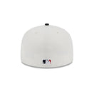 59FIFTY Retro Collection アトランタ・ブレーブス クロームホワイト グレーアンダーバイザー - 13497916-700 | NEW ERA ニューエラ公式オンラインストア