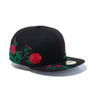 59FIFTY Rose Embroidery ブラック - 13059569-700 | NEW ERA ニューエラ公式オンラインストア